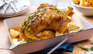 Hele kip uit de oven